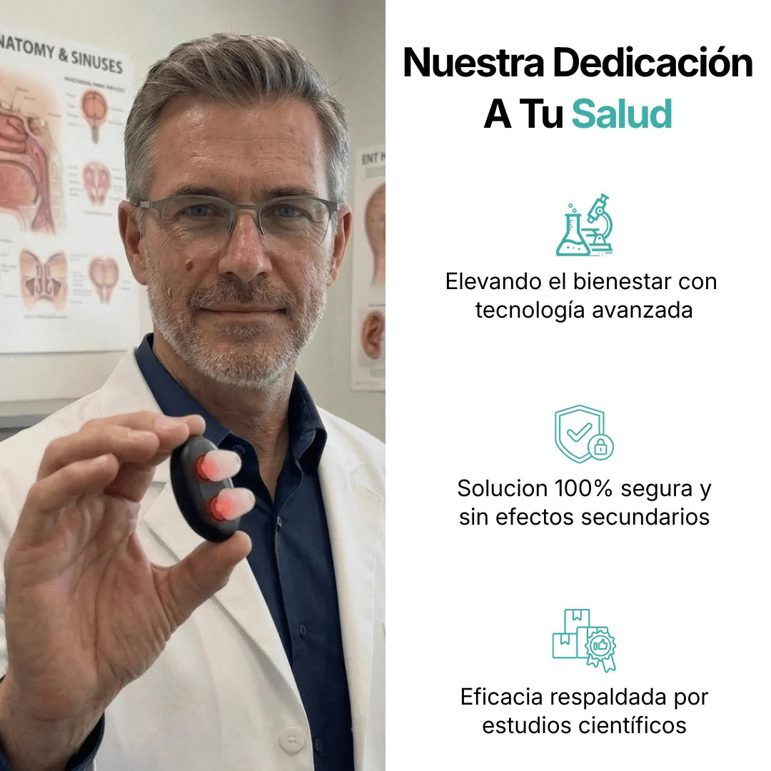 Mintimal terapia nasal con luz roja