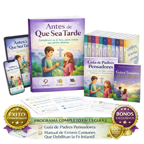 Guía "Antes de Que Sea Tarde" — teología sistemática para niños