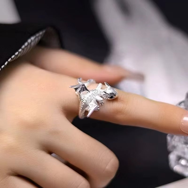 Anillo Dragón Ancestral (ajustable)