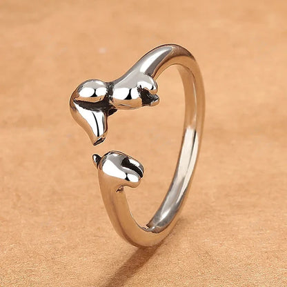 Anillo canino Vintage