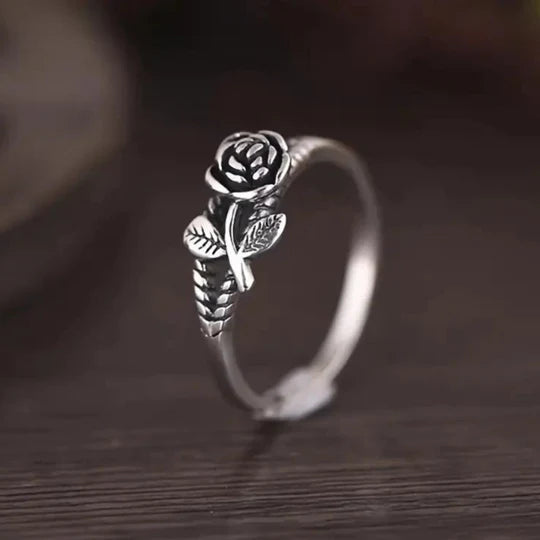 Anillo Rosa Vintage (Ajustable)