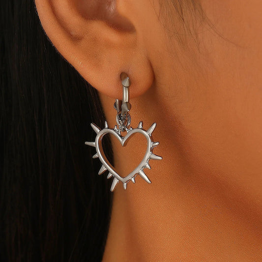 Aros Corazón de Espina