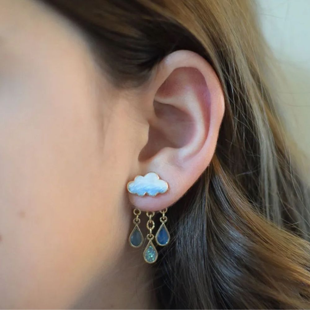 Aros Nube con lluvía