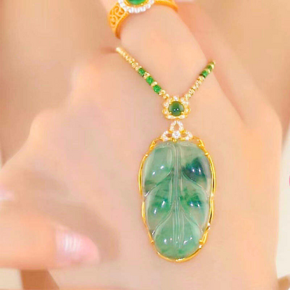 Collar de la Fortuna - Jade natural