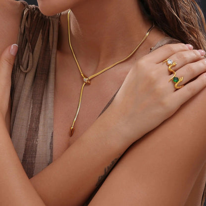 Collar Beso de Serpiente