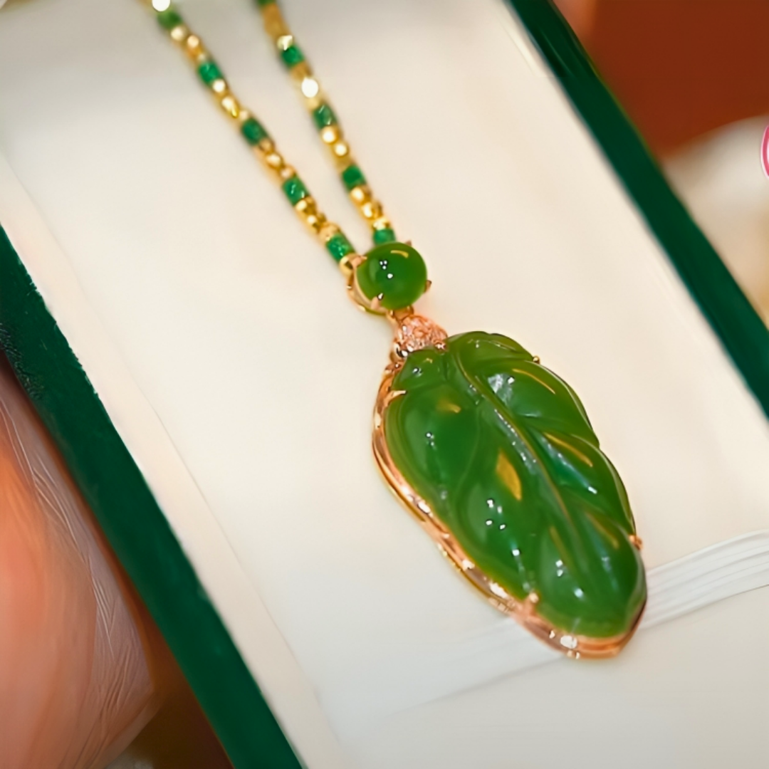 Collar de la Fortuna - Jade natural