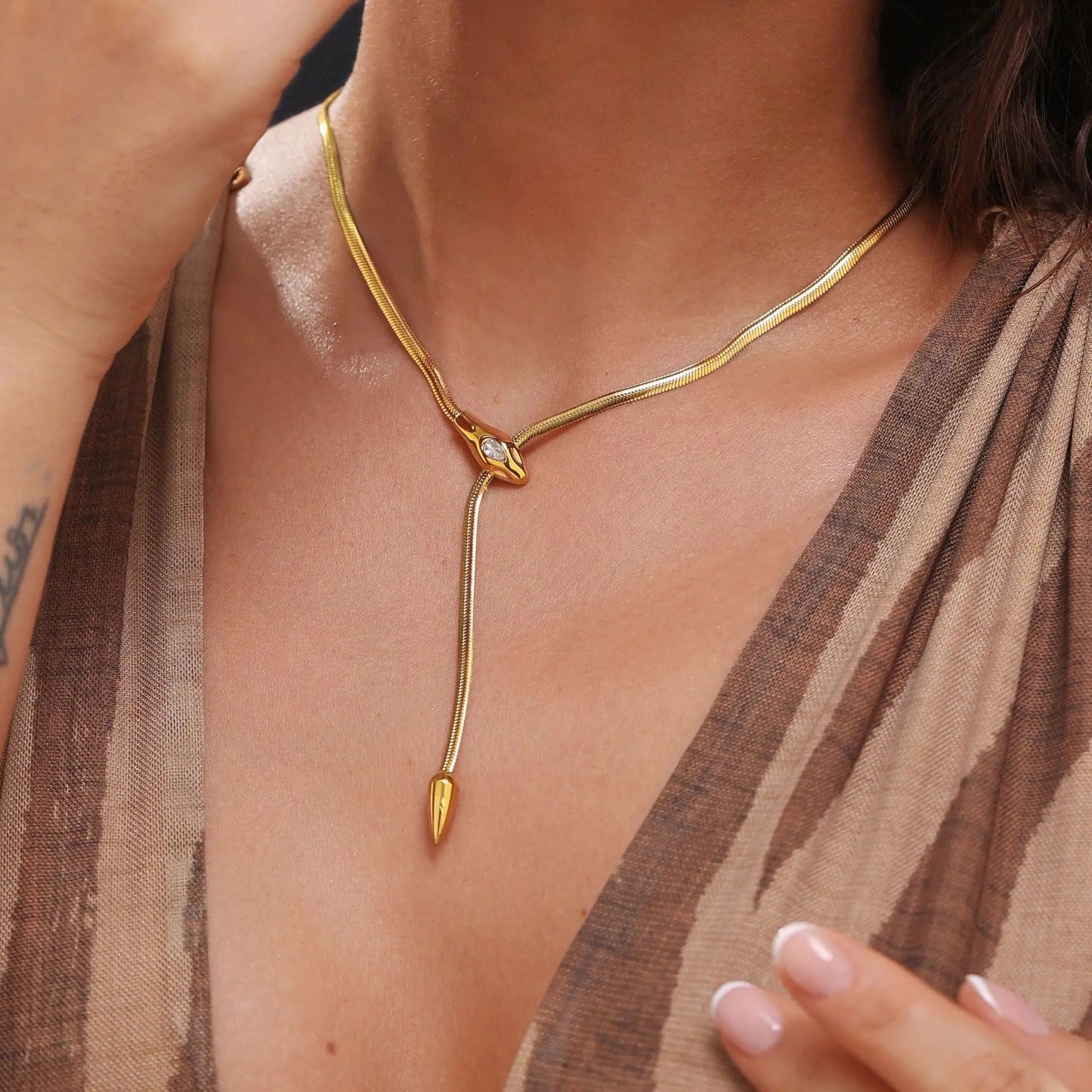 Collar Beso de Serpiente