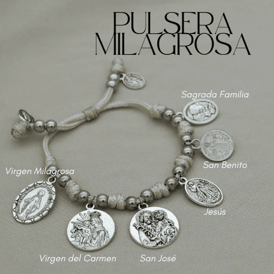 Pulsera de Medallas Sagradas