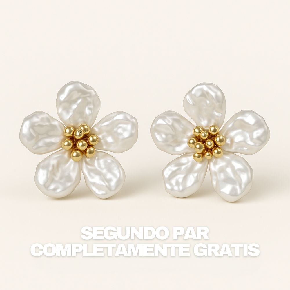 Aros Flor de Nácar
