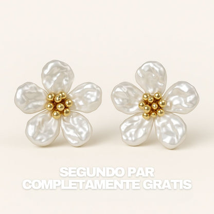 Aros Flor de Nácar