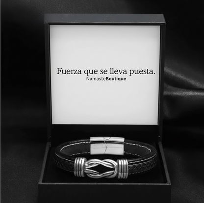 Pulsera de cuero: símbolo de unión y fuerza eterna
