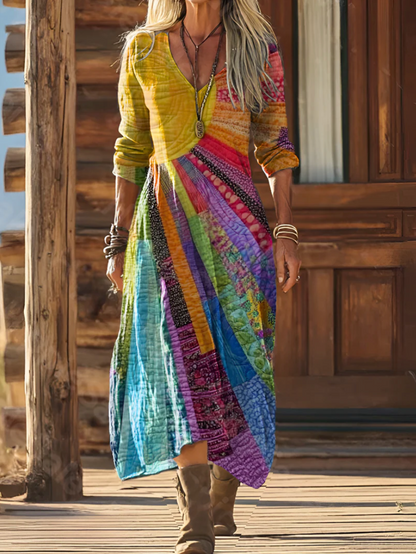 Luna | Vestido bohemio con diseño veraniego