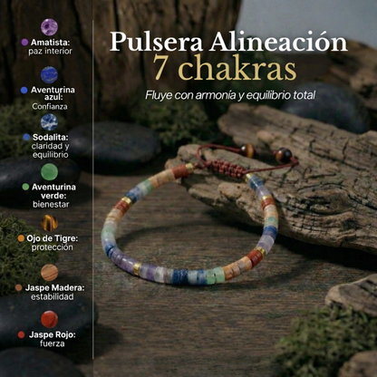 Pulsera Alineación 7 Chakras