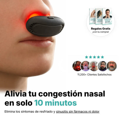 Mintimal terapia nasal con luz roja