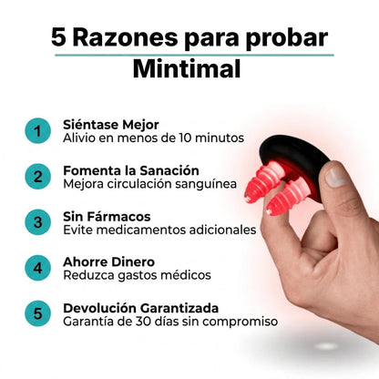 Mintimal terapia nasal con luz roja