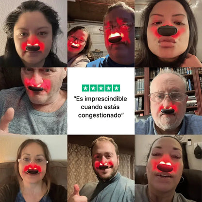 Mintimal terapia nasal con luz roja