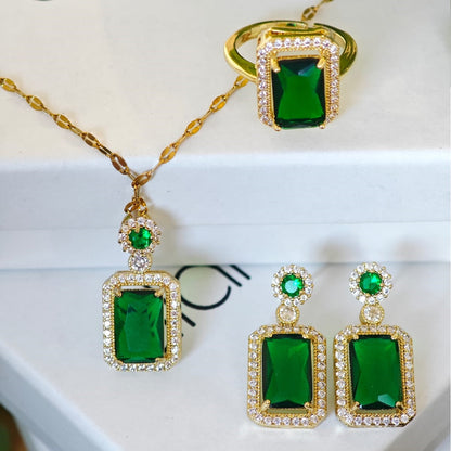Conjunto Esmeralda 3x1