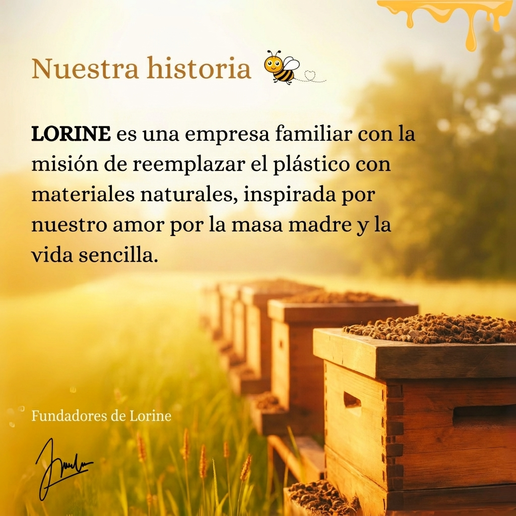 Bolsas de pan premium 100% algodón y cera de abeja