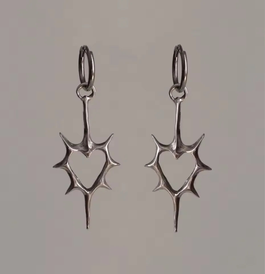 Aros Corazón de Espina