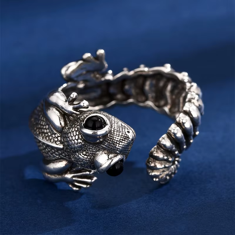 Anillo Lagarto Místico ( Ajustable )