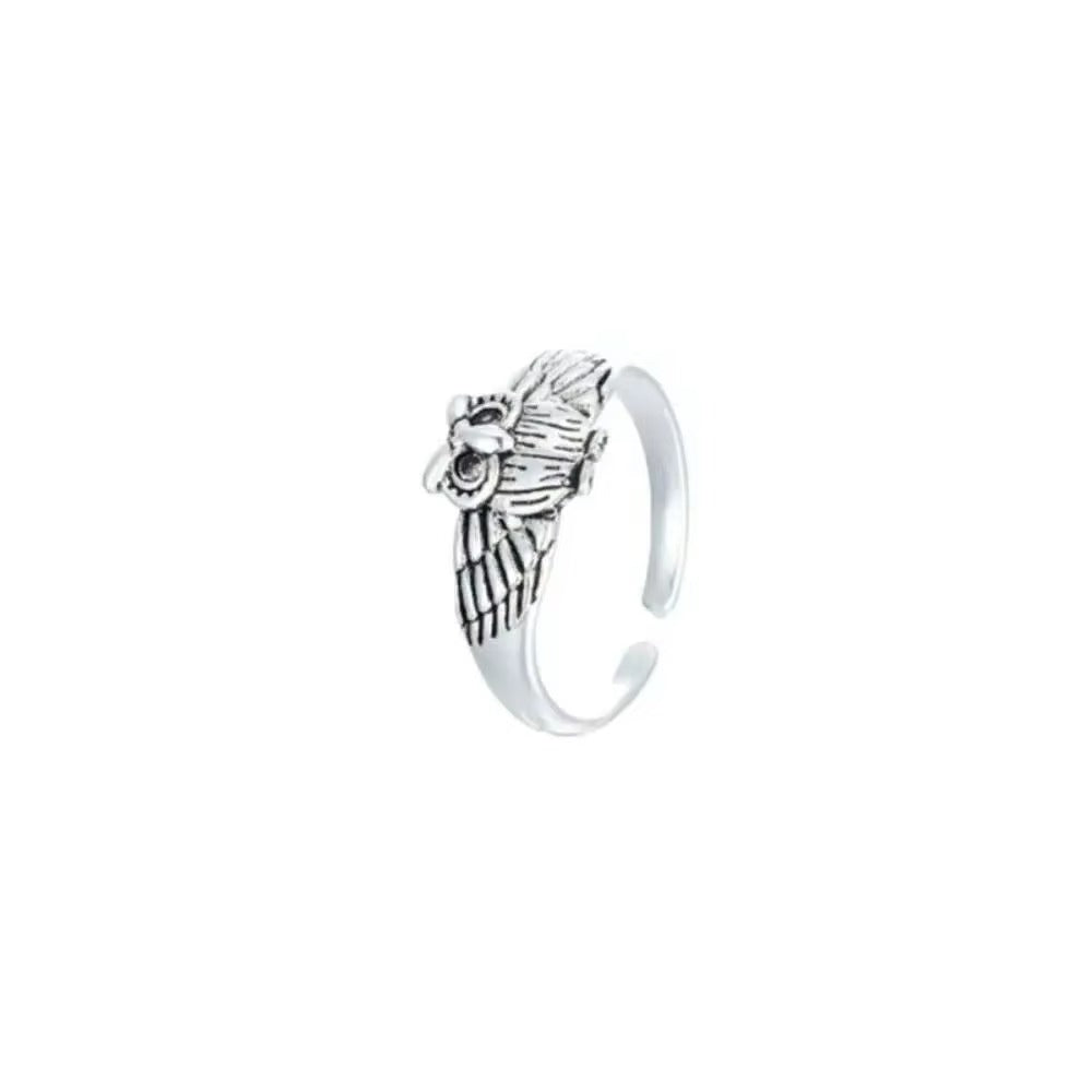 Anillo Búho Guardián