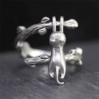 Anillo Gato en la Rama