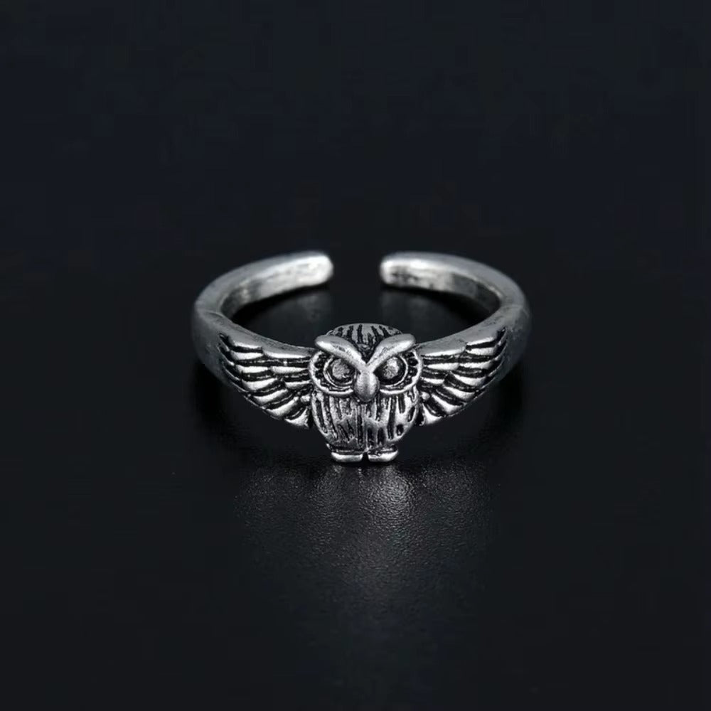 Anillo Búho Guardián