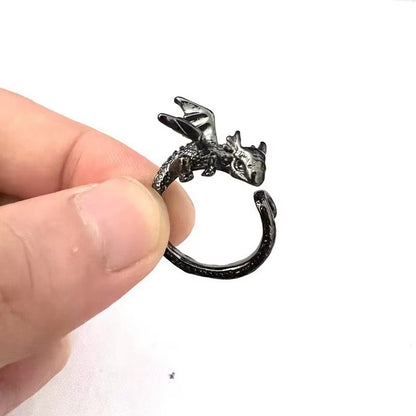 Anillo Dragón Ancestral (ajustable)