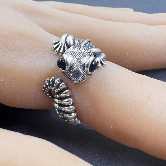 Anillo Lagarto Místico ( Ajustable )