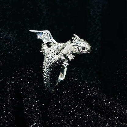 Anillo Dragón Ancestral (ajustable)