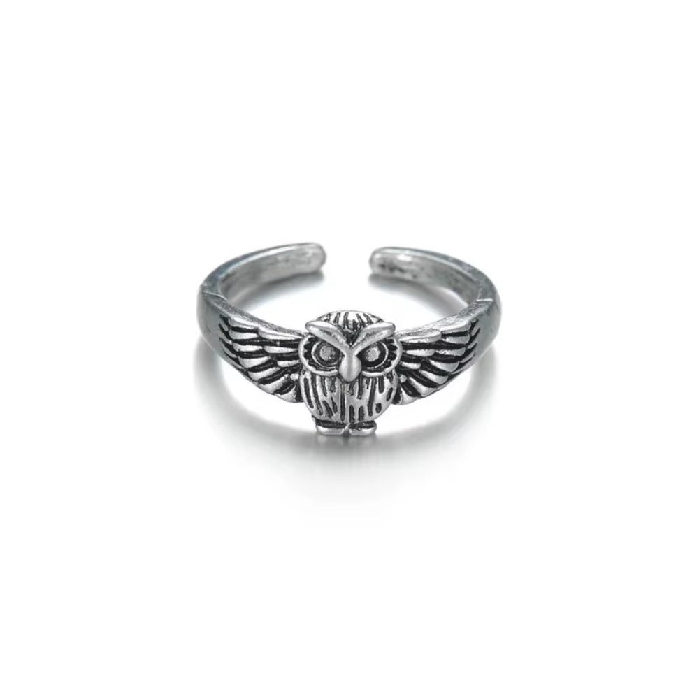 Anillo Búho Guardián
