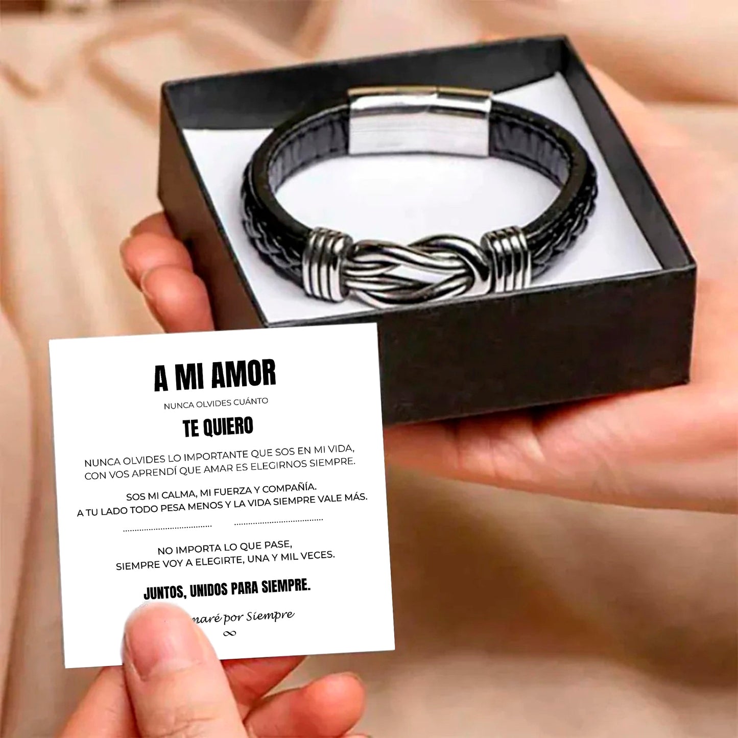A MI AMOR | SIEMPRE UNIDOS | PULSERA