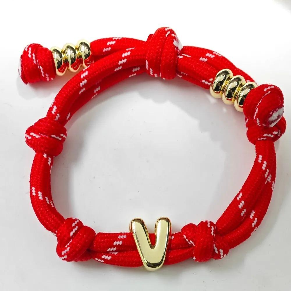 Pulsera Personalizada con Inicial Bubble