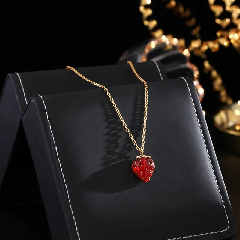 Aros y Collar Berry