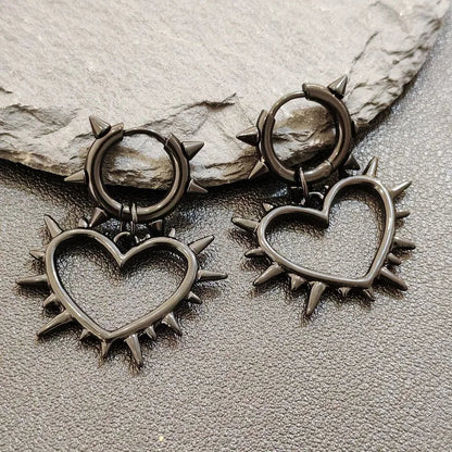 Aros Corazón de Espina
