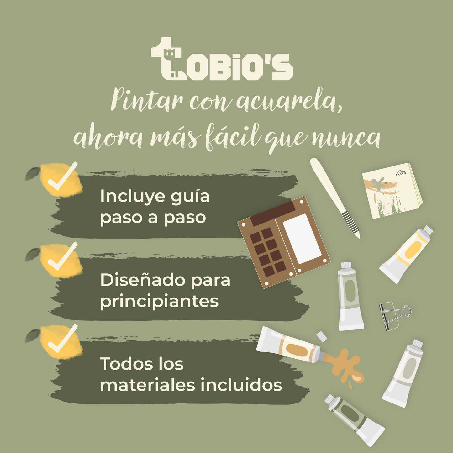 Namaste® Kit de Mini-Acuarelas